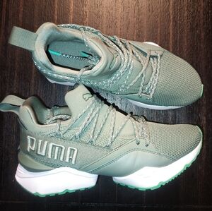 PUMA Womens Muse Maia Street 2 Athletic Shoes Laurel Wreath Women Size 7.5